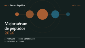 Mejor sérum de péptidos 2026, guía comparativa